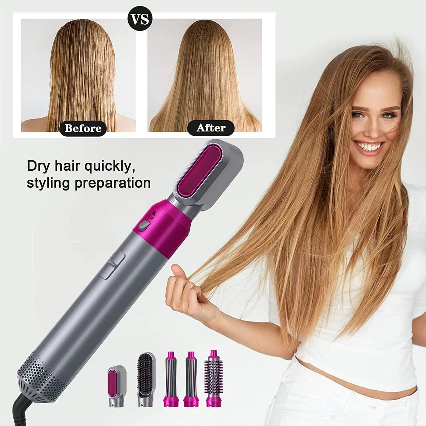 SOLUNA™ - 5 in 1 MULTI FUNCTIONAL HAIRSTYLER PRO️