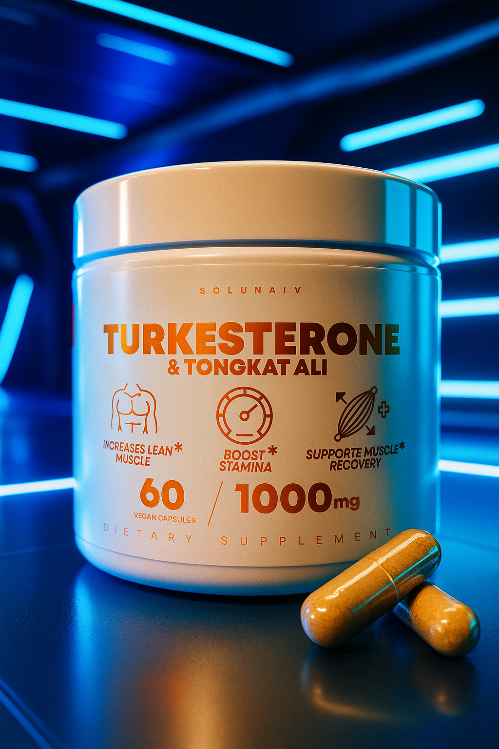 SolunaLiv - Turkesterone & Tongkat Ali Supplement