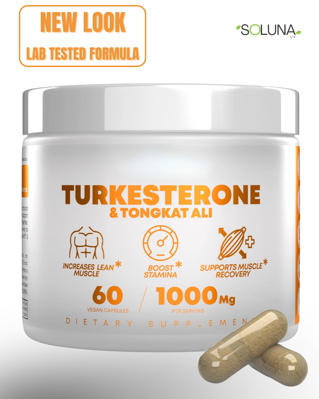 SolunaLiv - Turkesterone & Tongkat Ali Supplement