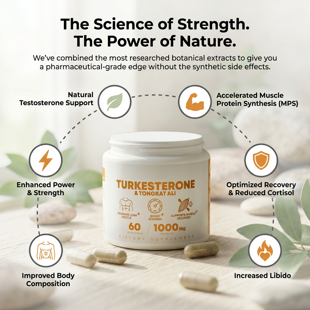 SolunaLiv - Turkesterone & Tongkat Ali Supplement