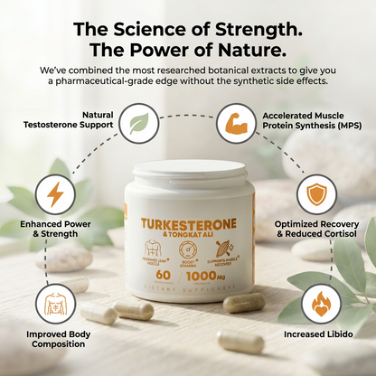 SolunaLiv - Turkesterone & Tongkat Ali Supplement