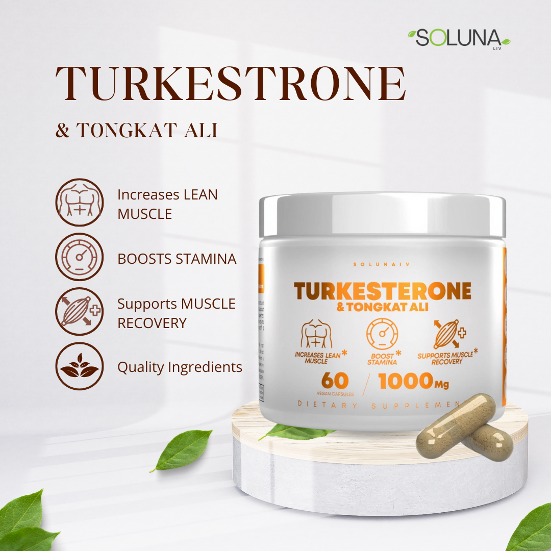 SolunaLiv - Turkesterone & Tongkat Ali Supplement