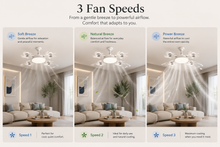 Solunaliv Aura™ Ceiling Light Fan