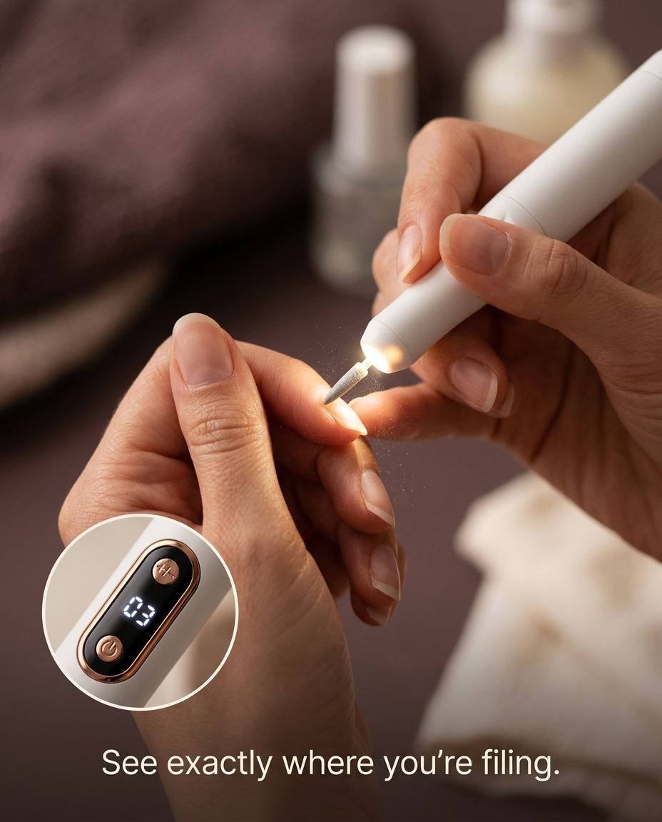 The Ritual Grinder - Electric Nail File & Buffer